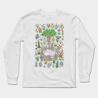 Unicorn in the Forest Long Sleeve T-Shirt